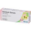 Teva ACICLOVIR (DOROM) crema dermatologica 3 g 5%