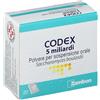 CODEX 20 bustine polvere orale 5 mld 250 mg