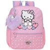 Hello Kitty Hearts & Dots - Zaino scolastico adattabile al carrello rosa, 23 x 28 x 10 cm, in poliestere, 6,44 L