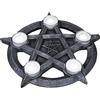 Nemesis Now Pentagram - Portacandela 32 cm, colore: Grigio
