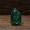 Valentine's Regalo Diopside Gemma 925 Argento Sterling Mano Anello Tutti Taglia