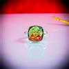 Handmade Adorabile Peridoto Topazio Gemma 925 Argento Sterling Handmade Anello All Misura
