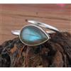 Meravigliosi Pietra Labradorite 925 Argento Sterling Mano Anello Tutti Misura