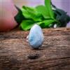 Splendido Larimar Gemma 925 Argento Sterling Artigianale Anello Tutte le Misure