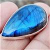 Affascinante Pietra Labradorite 925 Argento Sterling Mano Anello Tutte le Misure