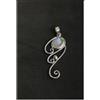 Splendido Arcobaleno Pietra di Luna Gemma 925 Argento Sterling, Fatto a Mano