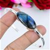 Good Look Bracciale Stile Manchetto Argento 925 Gemma Labradorite Oval RM-25