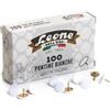 Leone Dell'Era Puntine da disegno Leone Dell'Era diametro testa 9,5 mm - bianche - R07390