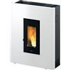 Pegaso Stufa A Pellet Pegaso Tabla 7 - Modello Ventilato Da 7 kW Ad Alta Efficienza : Colore - Bianco