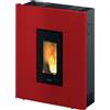 Pegaso Stufa A Pellet Pegaso Tabla 7 - Modello Ventilato Da 7 kW Ad Alta Efficienza : Colore - Bordeaux