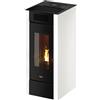 Pegaso ST.PELLET SPARK 11 Kw Stufa a Pellet Ventilata : Colore - Bianco