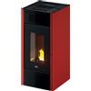 Pegaso ST.PELLET SABA 14 Stufa a Pellet Ventilata Potente : Colore - Bordeaux