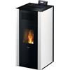 Pegaso ST.PELLET MIRA 16 Stufa a Pellet Idro Potente : Colore - Bordeaux