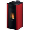 Pegaso ST.PELLET MIRA 22 Stufa a Pellet Idro Ad Alta Potenza : Colore - Bordeaux