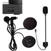 Dripio Auricolari con interfono Bluetooth a 5 pin, compatibili con TCOM-VB/SC/Ky Pro e altri modelli.