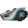 Dripio Auricolare Bluetooth per moto D9, confezione da 1, altoparlante da 40 mm, grado di protezione IPX5, batteria da 1000 mAh
