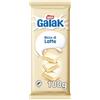 GALAK Tavoletta Cioccolato Bianco 100g | Goloso cioccolato bianco con vaniglia naturale per uno snack veloce e gustoso. Tavoletta 100g
