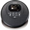 Lenco CD-500 Lettore CD, Portatile, Lettore CD Audio, Walkman CD, Discman - Diskman - Bluetooth Walkman - Radio DAB+ - Anti-shock - Funzione audiolibro - Batteria integrata - Nero