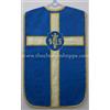 The Church Shoppe Blu Nuovo Cingolo Fiddleback Veste E Set Di Messa, Veste Fiddleback