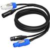 Cavo Composito XLR A 3 Pin Con Guaina In PVC, Cavo Combo DMX512 Con Connettore
