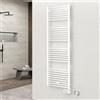 TERMOARREDO BAGNO CORDIVARI LISA 22 PLUS H 1385 L 500 INTERASSE 550 MM BIANCO