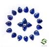 SBI Gems Zaffiro Naturale Blu A Taglio A Sera a Goccia 5x4 mm Lot 20 Pz 7.08 CTS