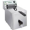 Fimar Friggitrice elettrica da banco - capacità 10 litri - con rubinetto scarico olio - trifase - 380V/3/50Hz / 6 - 10 Litri / 1 / Elettrico / Fimar / Rif. 33264