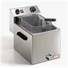 CF Cenedese Friggitrice elettrica da banco - capacità 10 litri - con rubinetto scarico olio - trifase - 380V/3/50Hz / 6 - 10 Litri / 1 / Elettrico / CF Comm / Rif. 33329