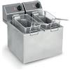 IGF Fornitalia Friggitrice elettrica da banco - capacità 4+4 litri - 230V/1/50Hz / 6 - 10 Litri / 2 / Elettrico / IGF Fornitalia / Rif. 33636