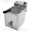 Beckers Friggitrice elettrica da banco - capacità 8 litri - con rubinetto scarico olio - 230V/1/50Hz / 6 - 10 Litri / 1 / Elettrico / Fimar / Rif. 7235