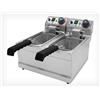 Beckers Friggitrice elettrica da banco - capacità 4+4 litri - 230V/1/50Hz / 6 - 10 Litri / 2 / Elettrico / Beckers / Rif. 7241
