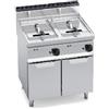 Bertos Friggitrice elettrica 2 vasche 18+18 litri su vano - Alimentazione 220-240/3