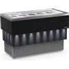 Mondial Framec Conservatore per gelato mantecato e granite Carrara Dark 10 Vista - N°10 vaschette da 7,5 l.