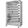 HotClass Girarrosto elettrico COMPAT da appoggio - 8 Spade - 48 polli max