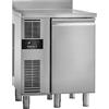 Bertos Tavolo Frigorifero profondità 700 - T. Lavoro: 0/+8°C - Piano con alzatina angoli squadrati - 70 cm / Positiva / 1 Porta / Sinistra / Con Alzatina / Rif. 105243