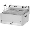 Beckers Friggitrice elettrica per pasticceria - capacità 30 lt - con rubinetto per scarico olio