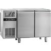 Bertos Tavolo Frigorifero profondità 600 - T. Lavoro: -18/-22°C - Senza piano - 60 cm / Negativa / 2 Porte / Sinistra / Senza piano / Rif. 105310