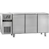 Bertos Tavolo Frigorifero profondità 600 - T. Lavoro: 0/+10°C - Senza piano - 60 cm / Positiva / 3 Porte / Sinistra / Senza piano / Rif. 105315