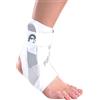 Aircast, supporto ortopedico per caviglia modello A60, leggero, per aiutare a prevenire e curare slogature, fratture, instabilità, sindrome del tunnel tarsale, AC141AB05-WHT-M-R, White, M