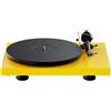 Pro-ject Debut Carbon EVO 2 Giallo Satinato Giradischi con braccio coperchio e t