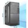 F.P. Technology PC DESKTOP GAMING AMD RYZEN 5 8600G - 32GB DDR5 - 1TB SSD NVME - DVD RW