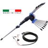 Paterlini Abbacchiatore elettrico Paterlini V-UP con asta telescopica a batteria 12V