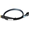 ICY Dock MB403L-B IcyDock Kabel SlimSAS 4i to MCIO 4i Cable, PCIe 4.0,0.5M