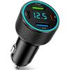 Dripio Caricabatterie USB-C 4-in-1, 45 W, con supporto PPS e PD, 12 V/24 V, colore nero