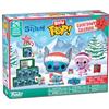 POP Funko Bitty Pop! Countdown Calendar: Stitch Holiday - Lilo And Stitch- Calendario Dell'avvento - 24 Giorni di Sorprese - Mini Figura in Vinile da Colleziones - Mystery Box - Idea Regalo