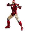 ZD Toys Iron Man Mark 6 Con Luce Action Figure ZDToys Marvel Avengers Stark Light Vers.