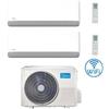 Midea Climatizzatore Condizionatore Midea Breezeless E R32 Dual Split 12000 + 18000 BTU con U.E. M3OA-27HFN8-Q INVERTER Classe A++/A+