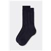 Calzedonia Calze Corte Con Cashmere Da Uomo Blu