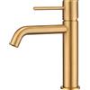 IMEX Rubinetteria IMEX - MONZA miscelatore monocomando lavabo [oro spazzolato] - BDM039-1OC