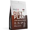 PhD Diet Plant, Cioccolato Belga, 500 g | Shake Vegano, Alto Contenuto Proteico, CLA, L-Carnitina, Estratto di Tè Verde, Basso Contenuto di Zuccheri, 20 g per Porzione